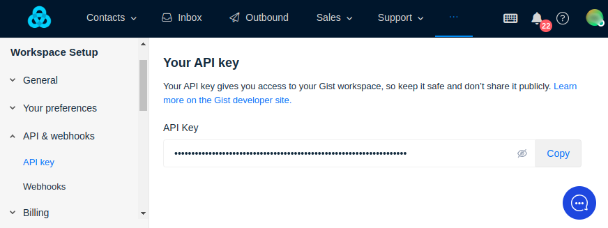 Gist integration step