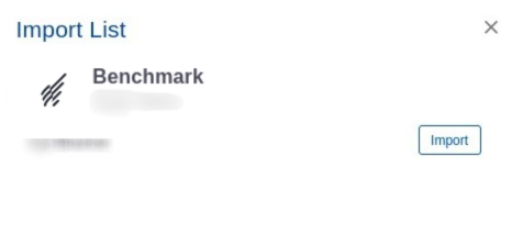 Benchmark integration step