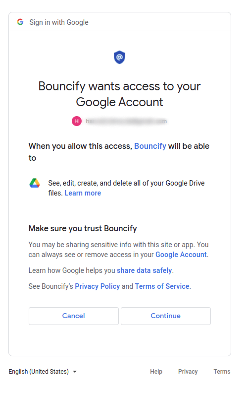 Google Sheets integration step
