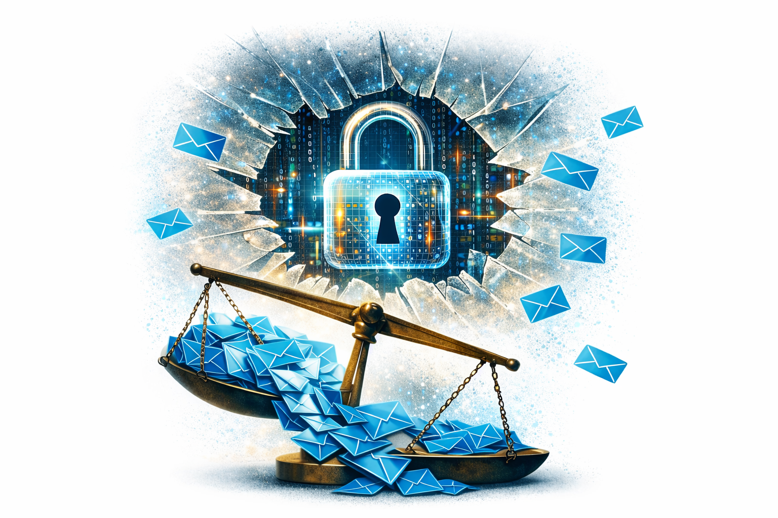 Email security and deliverability challenges.